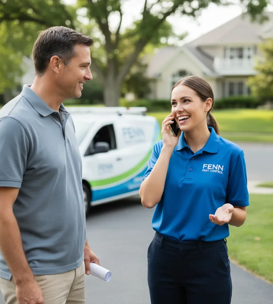 Fenn Pest Control customer support in Bridge City